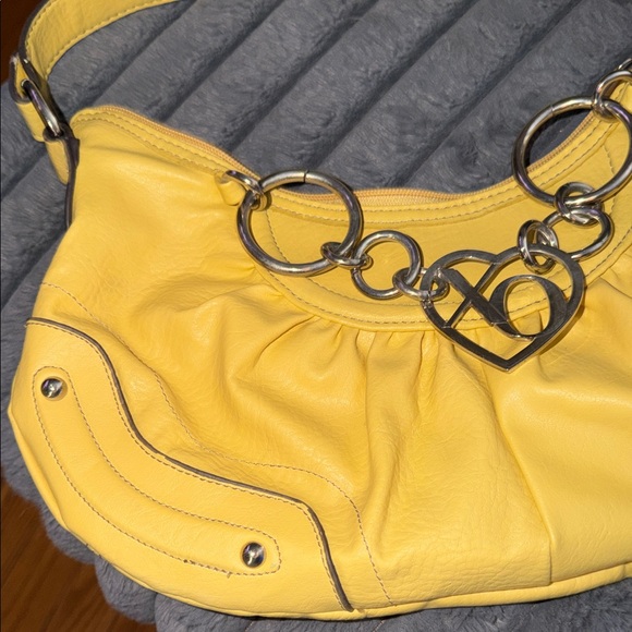 Yellow Y2K XOXO Hobo Bag - Picture 2 of 7